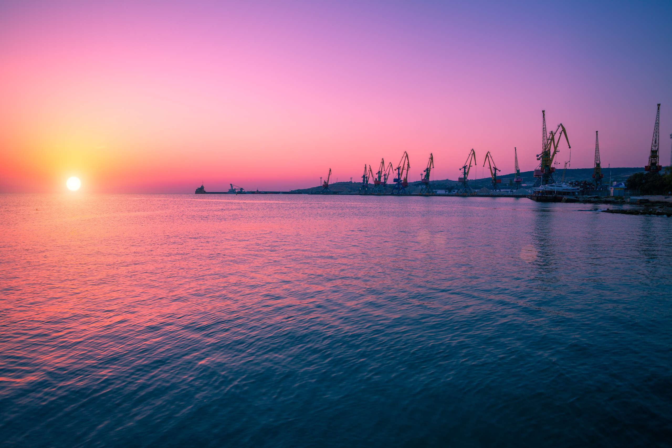 Ship im ocean
